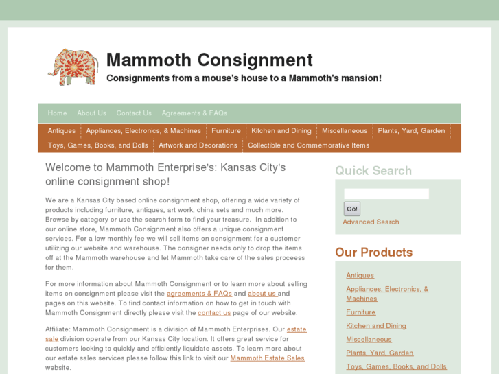 www.mammothconsignment.com