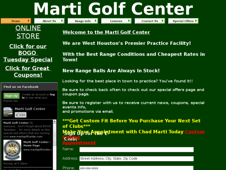 www.martigolfcenter.com