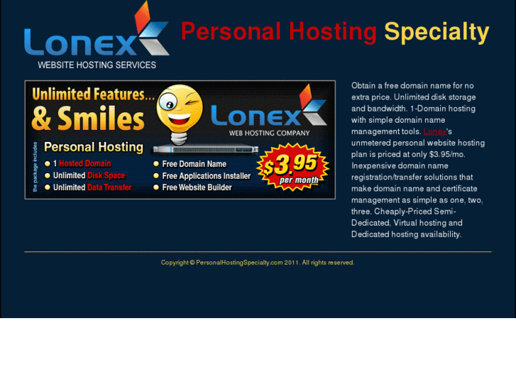 www.personalhostingspecialty.com