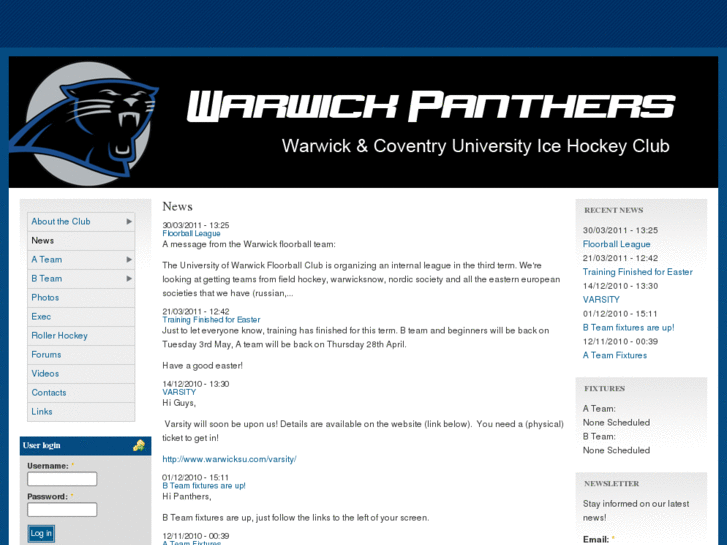 www.warwickpanthers.com