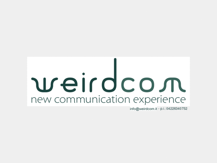 www.weirdcom.it