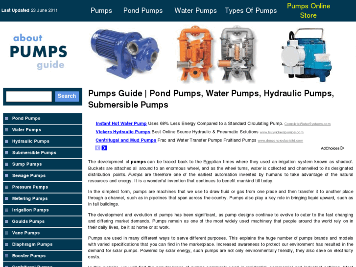 www.aboutpumpsguide.com