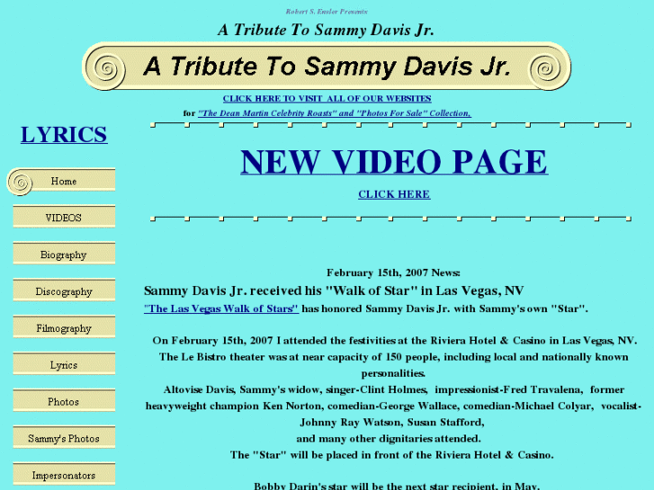 www.atributetosammydavisjr.com
