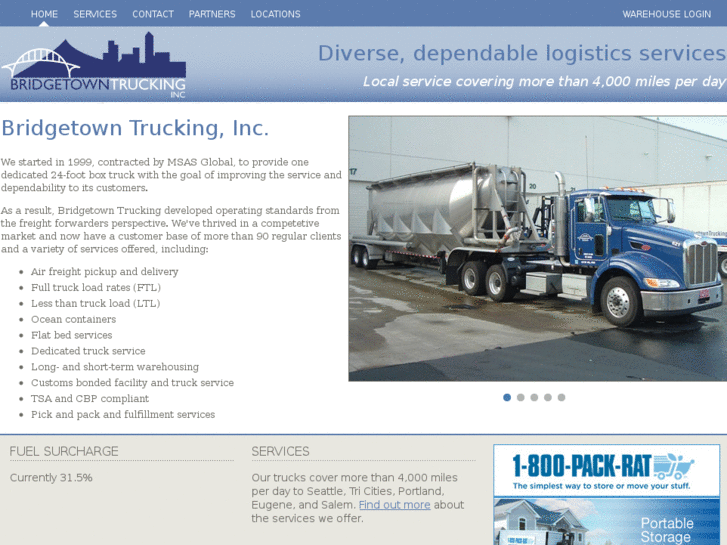 www.bridgetowntrucking.com