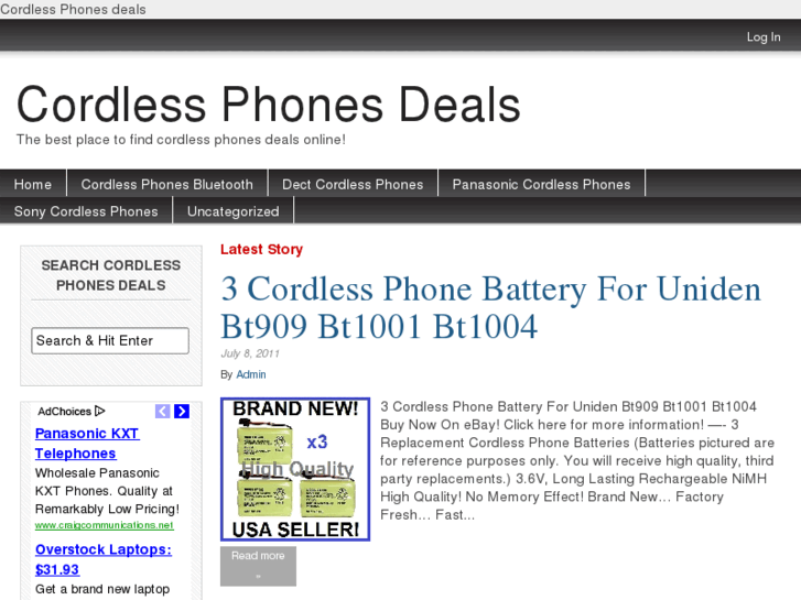 www.cordlessphonesdeals.net