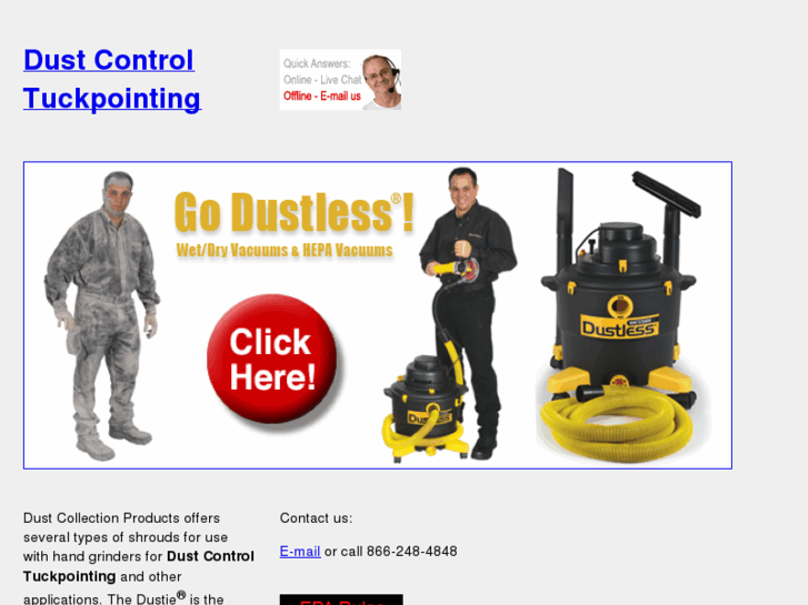 www.dust-control-tuckpointing.com