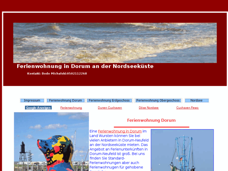 www.ferienwohnungen-dorum-neufeld.de