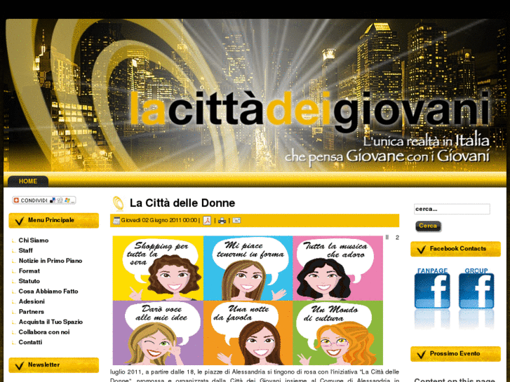 www.lacittadeigiovani.com