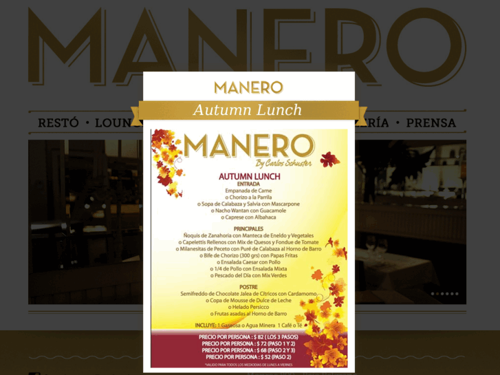 www.maneroresto.com