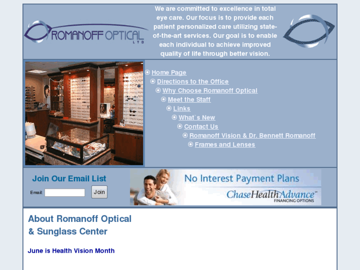 www.romanoffoptical.com