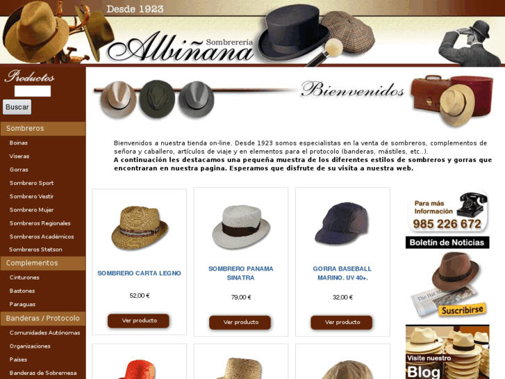 www.sombrererias.es