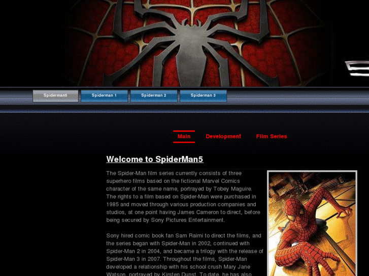 www.spiderman5.info