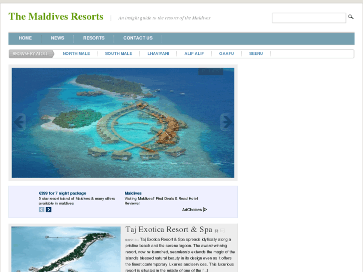 www.themaldivesresorts.com