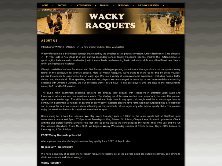 www.wackyracquets.co.uk
