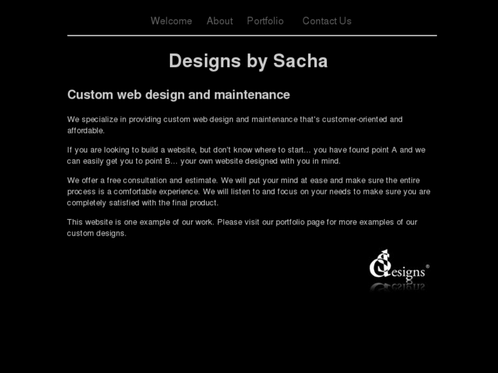 www.webdesignbysacha.com