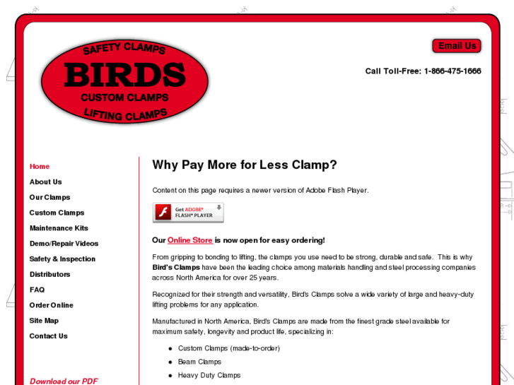 www.birdsclamps.com