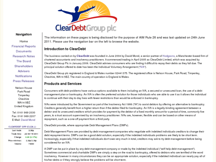 www.cleardebtgroup.com