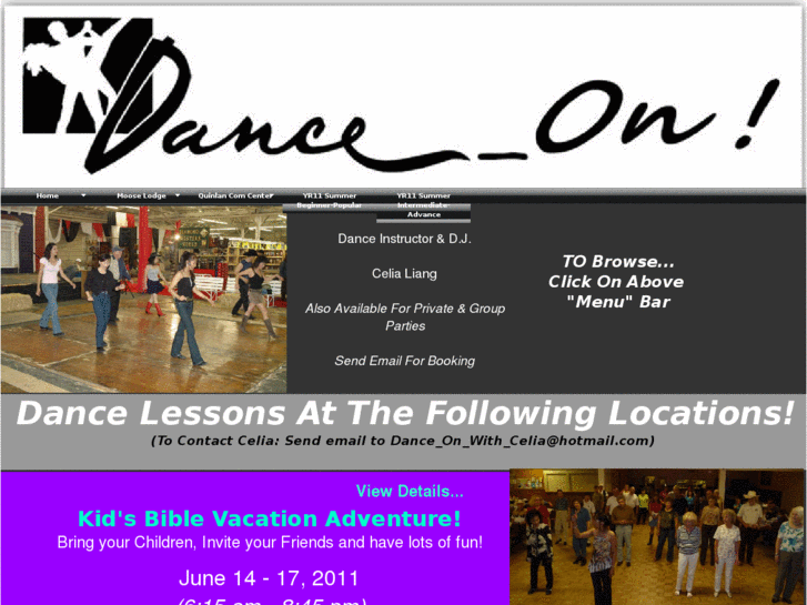 www.danceoncelia.com