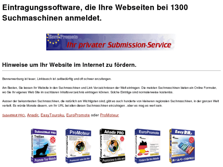 www.eintragssoftware.com