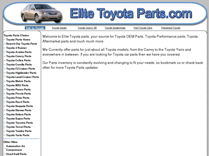 www.elitetoyotaparts.com