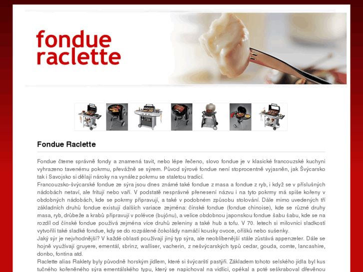 www.fondue-raclette.cz