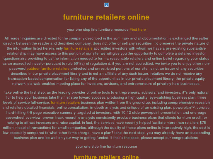 www.furniture-retailers-online.com