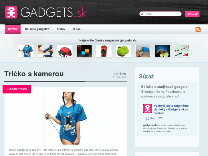 www.gadgets.sk