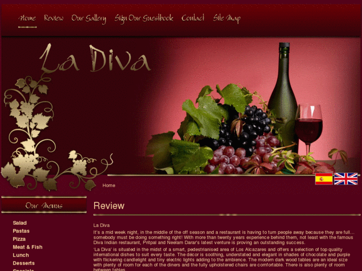 www.ladivarestaurant.com