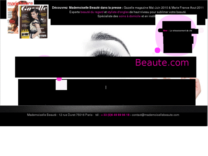 www.mademoisellebeaute.com