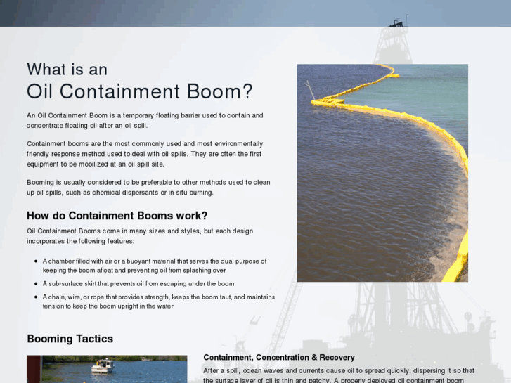 www.oil-containment-booms.com