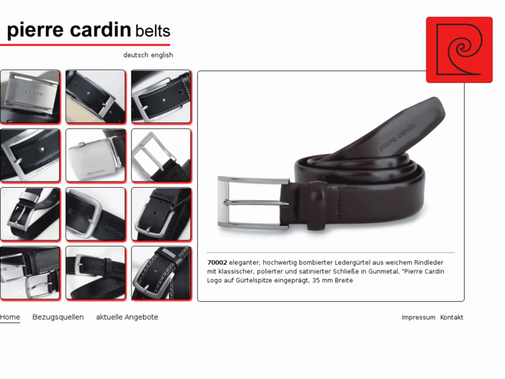 www.pierrecardin-belts.com