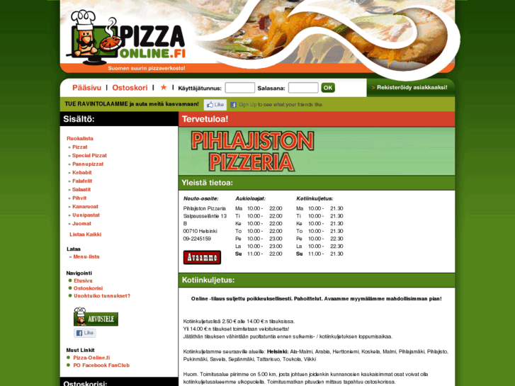 www.pihlajistonpizzeria.com