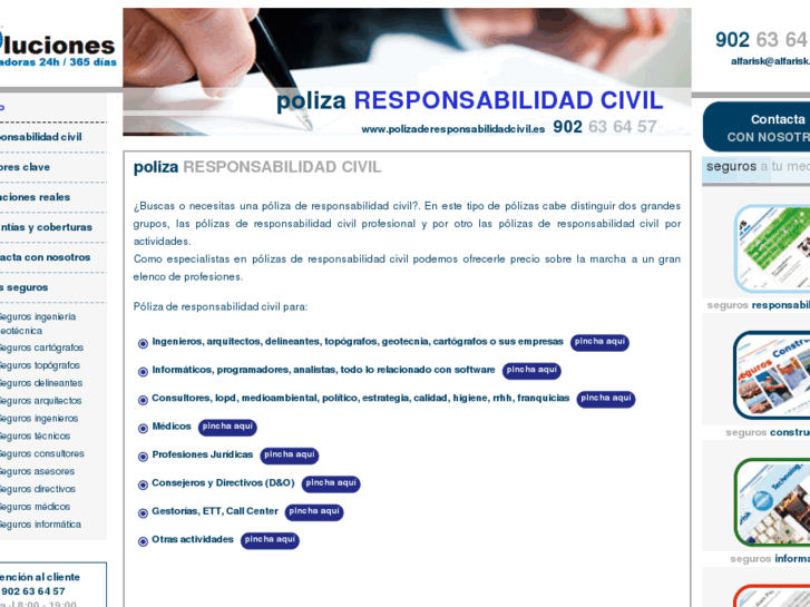 www.polizaderesponsabilidadcivil.es