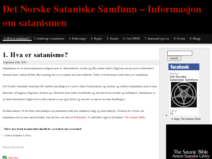 www.satanisk.com