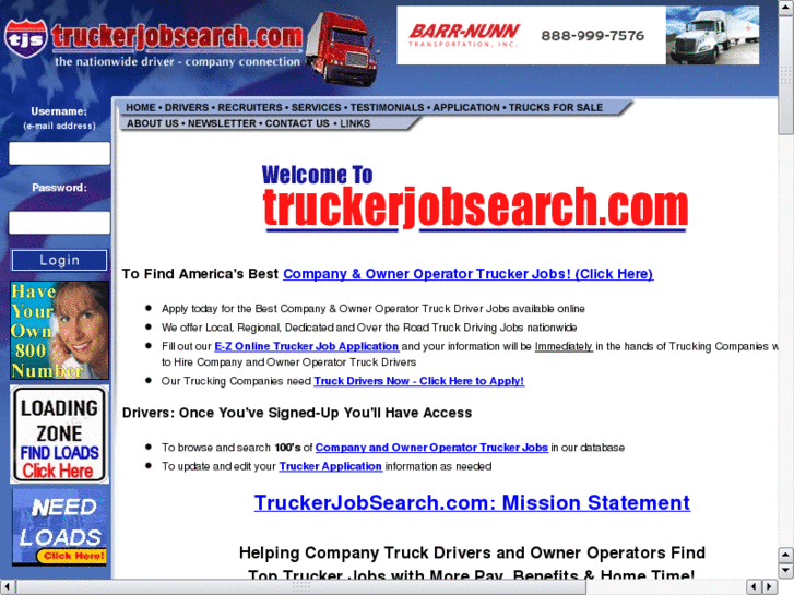 www.truckersjobsearch.com