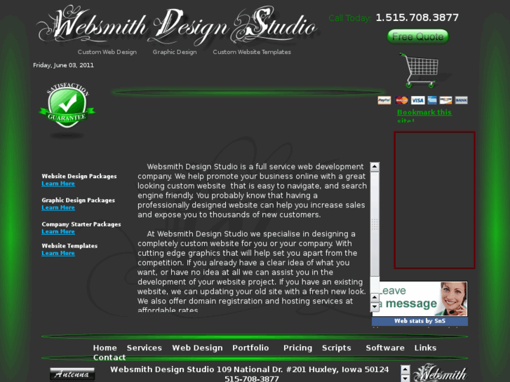 www.websmithdesignstudio.com