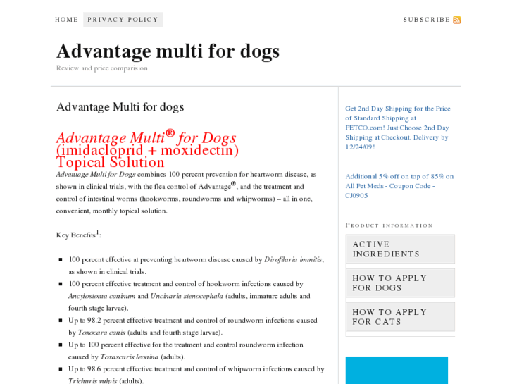 www.advantagemultifordogs.info