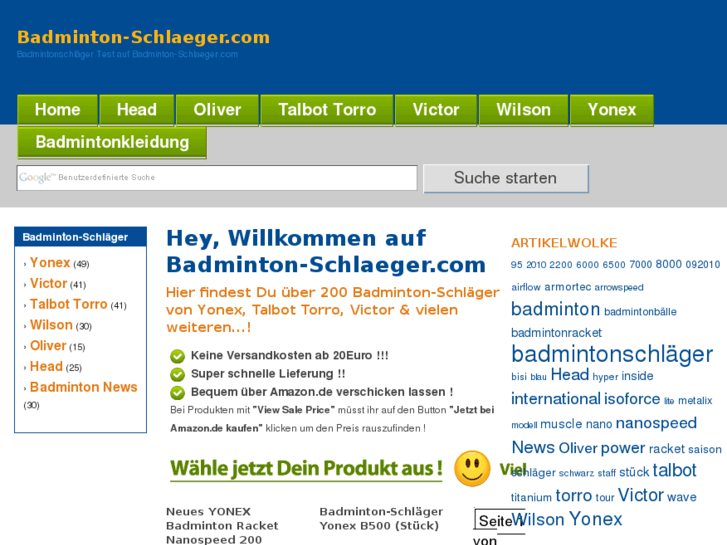 www.badminton-schlaeger.com