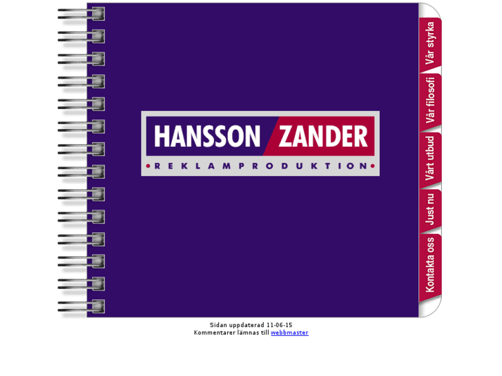 www.hanssonzander.com