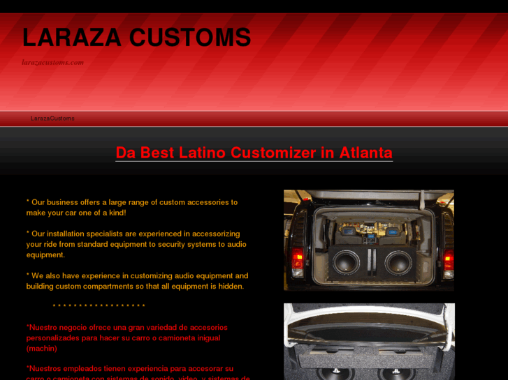 www.larazacustoms.com