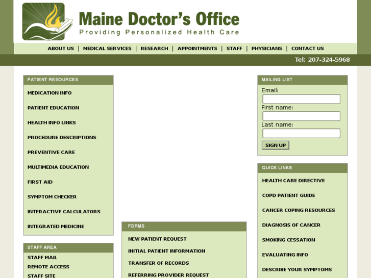 www.mainedoctorsoffice.com