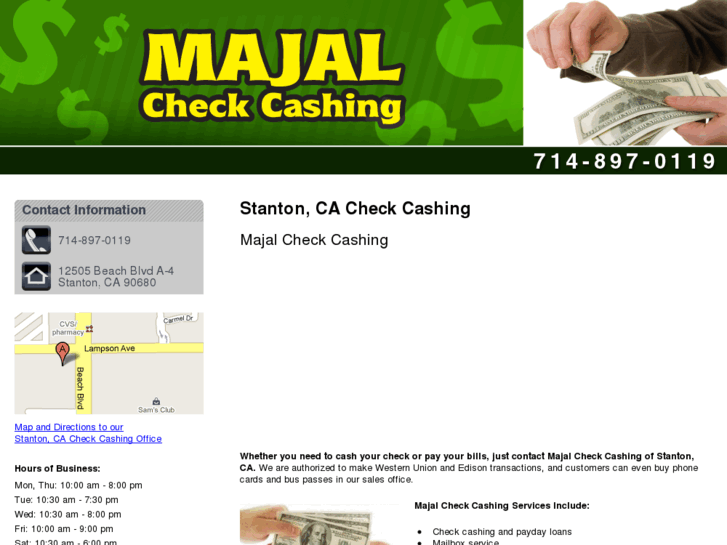 www.majalcheckcashing.com