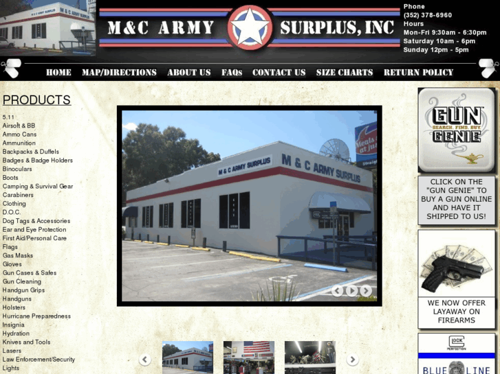 www.mcarmysurplus.com