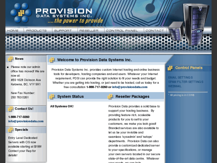 www.provisiondata.com