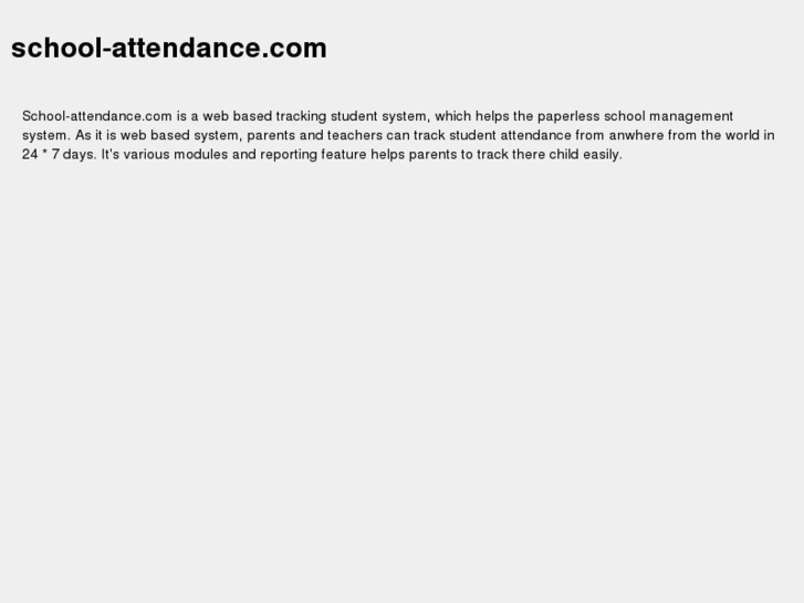 www.school-attendance.com