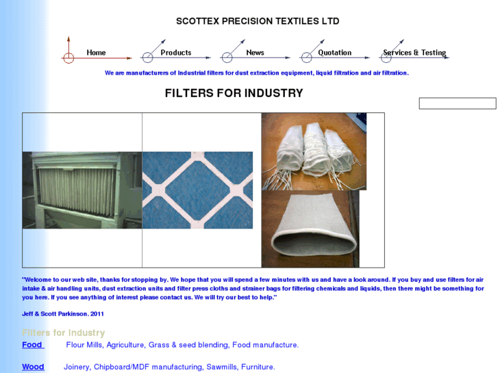 www.scottex-filters.com