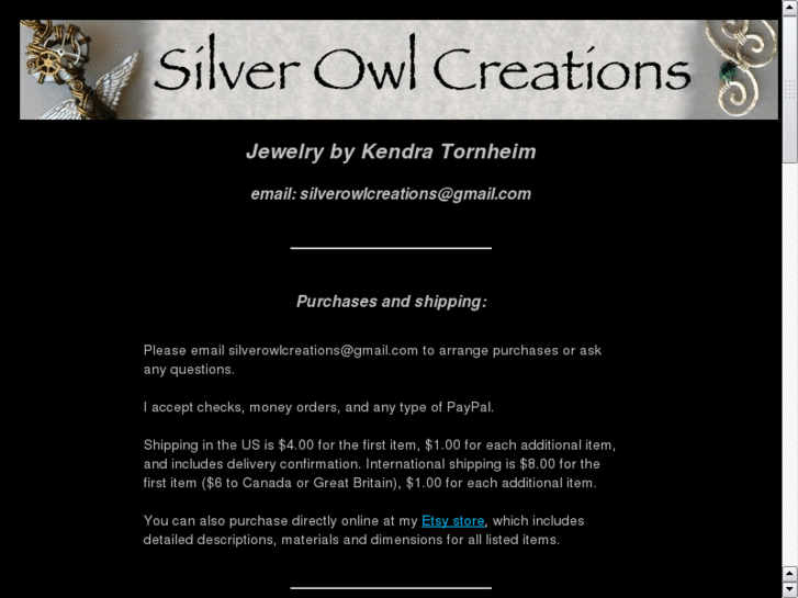 www.silverowlcreations.com