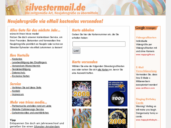 www.silvestermail.de