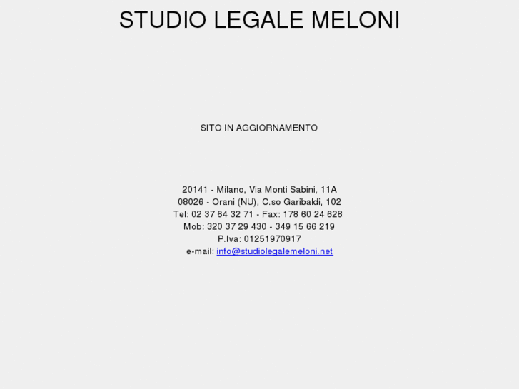 www.studiolegalemeloni.net