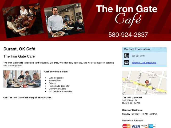 www.theirongatecafe.net